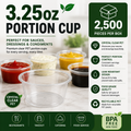 3.25 oz Portion cup