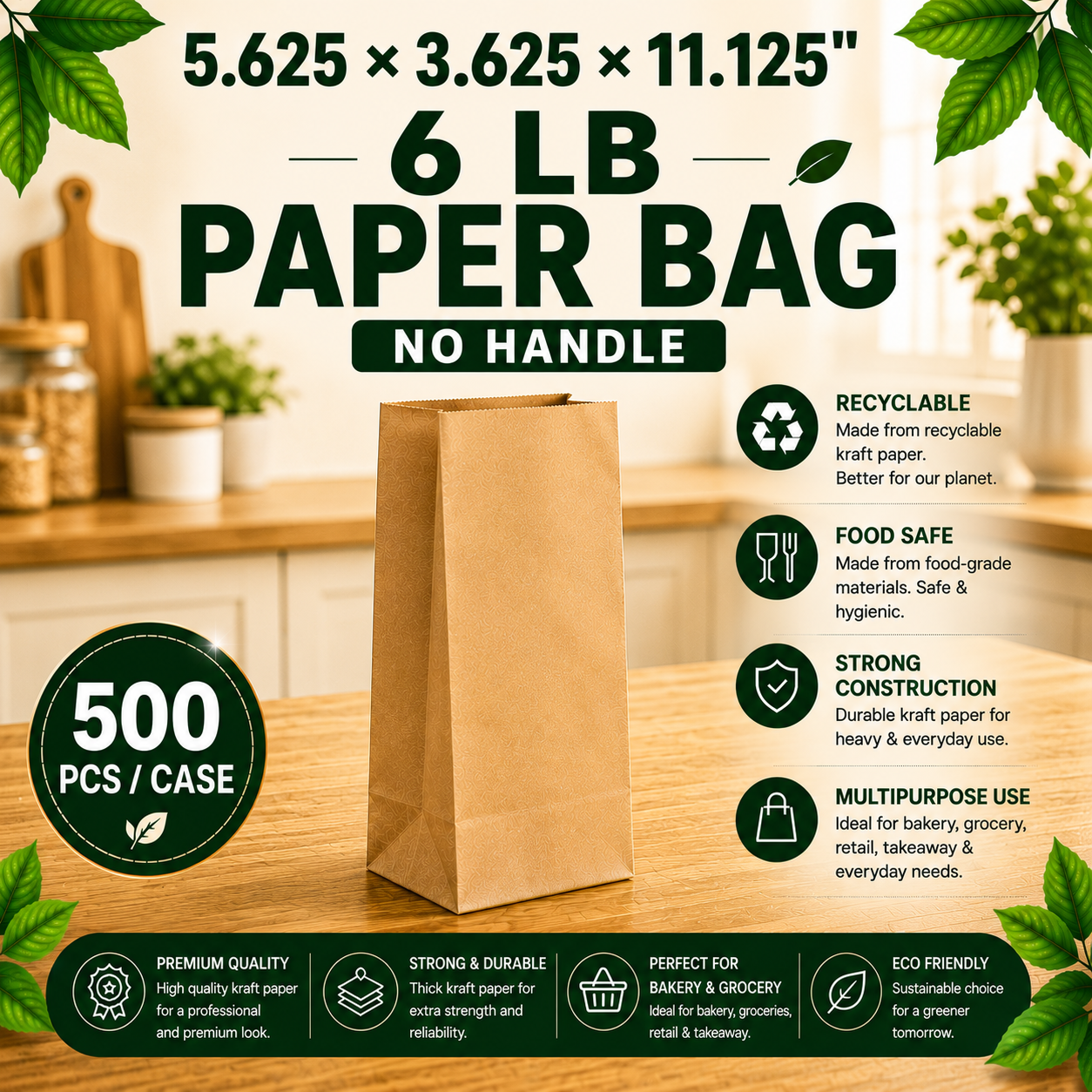 6LB paper bag