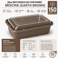 Mocha color food container
