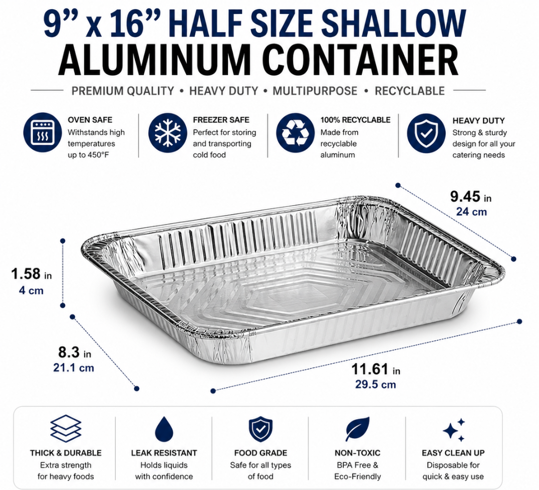 Half size shallow