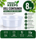 8 oz Deli container