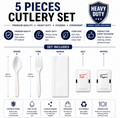 5- Pieces Cutlery kit