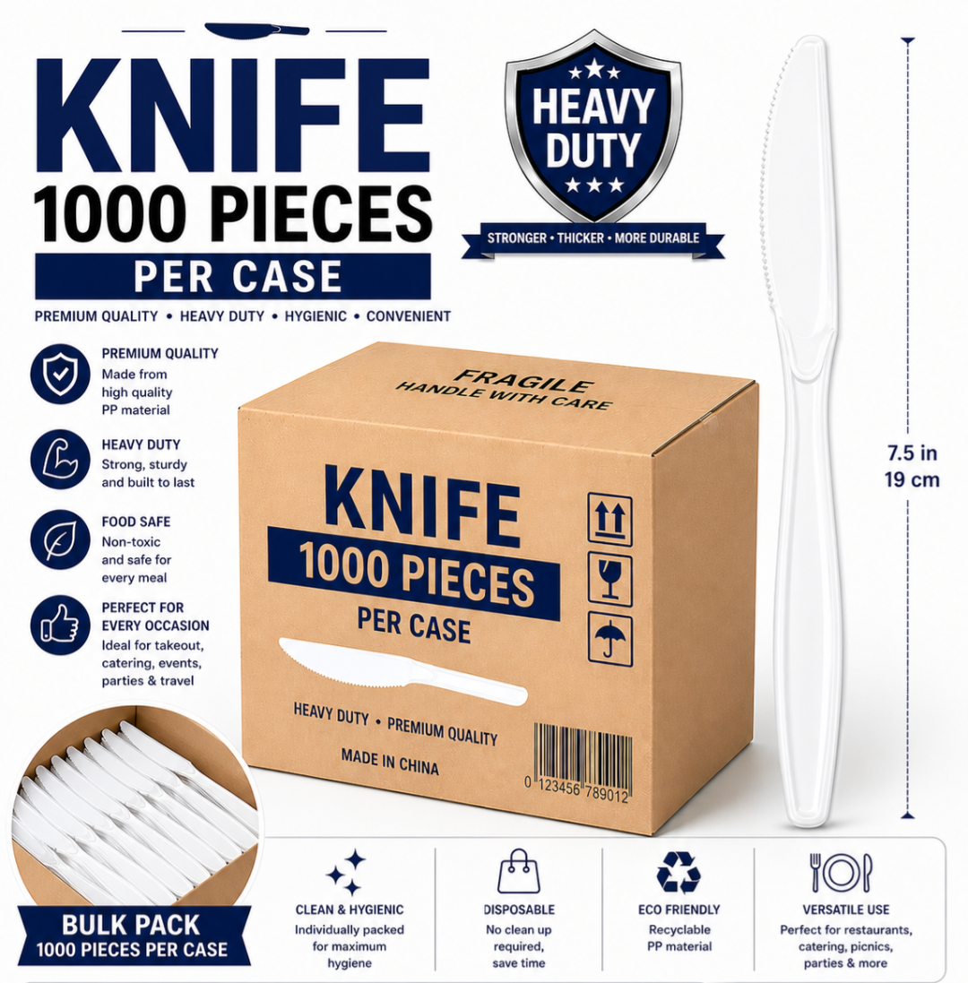 Knife  1000 pieces pack