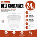 HD-Series 24OZ Deli container