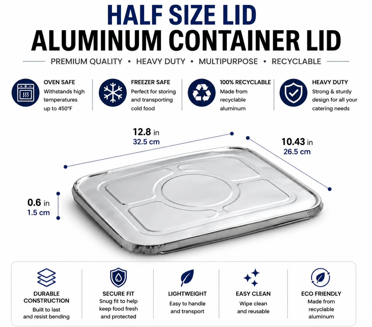 Half size Lid