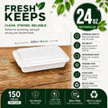 24OZ Rectangular Food Container